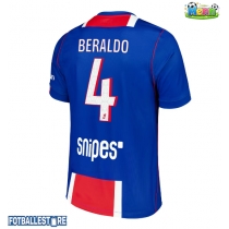 Paris Saint-Germain Lucas Beraldo #4 Hjemmedrakt 2026-27 Kortermet